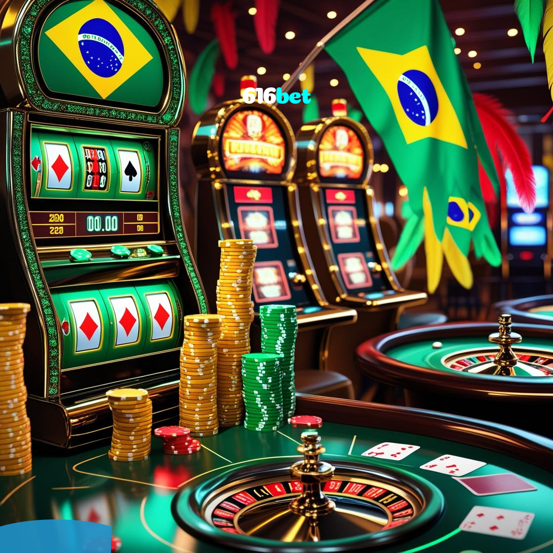 616bet：A emoção das slots online te espera! Gire e ganhe prêmios incríveis!